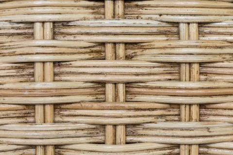Rattan background Stock Photos