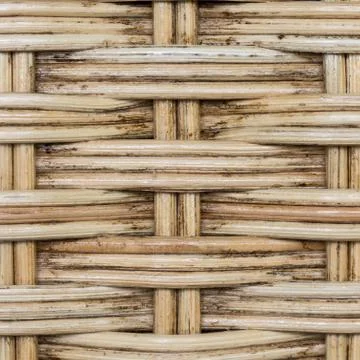 Rattan background Stock Photos