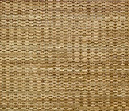Rattan background, texture with copy space Stock Photos