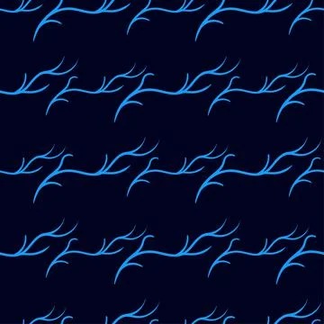 Rattan root seamless pattern textile print. repeat pattern background design Stock Illustration