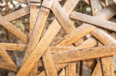 Rattan texture background Stock Photos