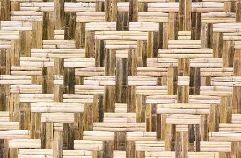 Rattan weave background Stock Photos