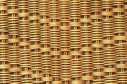 Rattan weave background . Stock Photos