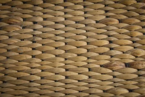Rattan weave texture Stock Photos