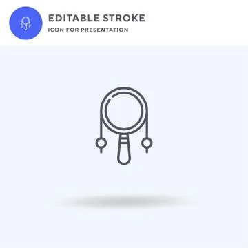 Rattle Drum icon vector, filled flat sign, solid pictogram isolated on white イラスト素材