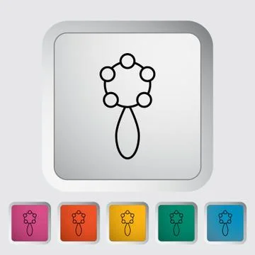 Rattle Stock Illustration