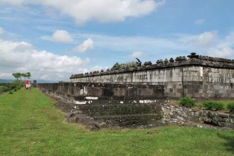 Ratu Boko Temple Stockfoto's