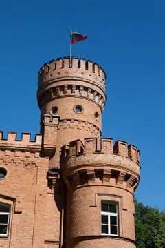 Raudone Castle Stock Photos