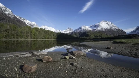 Rauma river, Norway Stock Footage 87771073