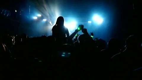 Rave dance party Stock Footage 112972280