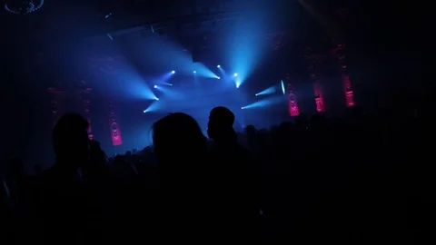 Rave Lights Stock-Footage 79576563