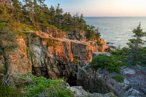 Raven's Nest Cliffs Foto stock