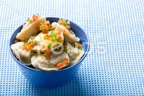 Ravioli close up Stock Photos