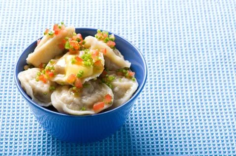 Ravioli close up Stock Photos