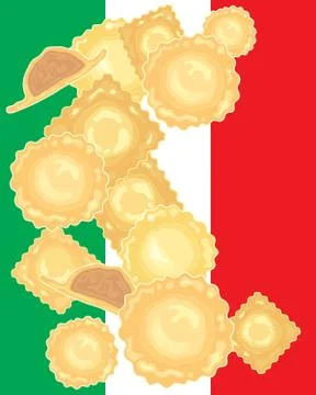 Ravioli Stock Illustration