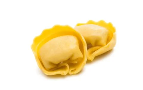Ravioli isolated Stock Photos