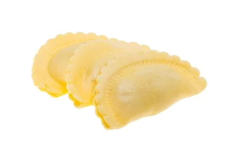 Ravioli isolated Stock Photos