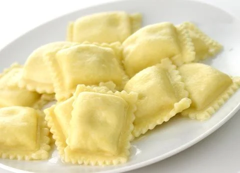 Ravioli pasta Stock Photos