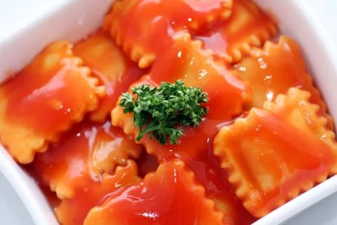 Raviolis Foto stock