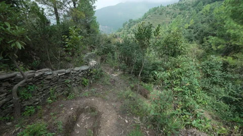 A ravishing view from Uttarakhand Stock Footage 231987672