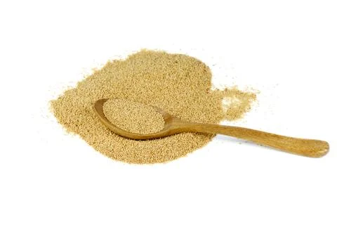Raw amaranth seeds Stock Photos