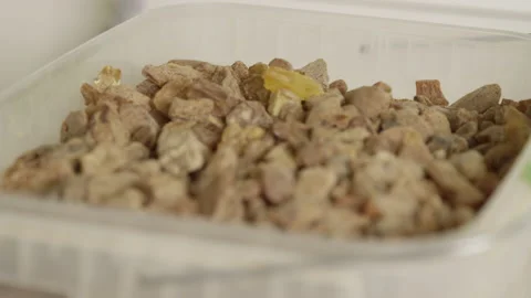 Raw amber Video stock 138126519