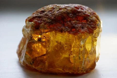 Raw amber Stock Photos