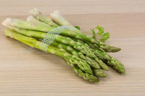 Raw asparagus Stock-Fotos