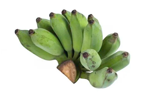 The raw bananas Stock Photos