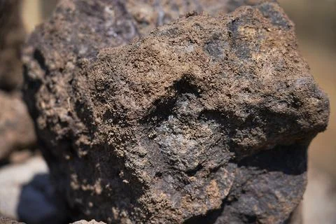 Raw Basalt Stone, Basalt Stone Stock Photos