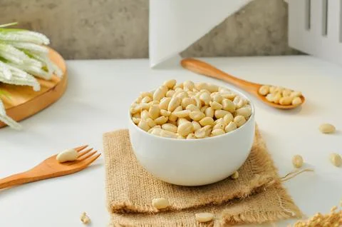 Raw beans Stock Photos
