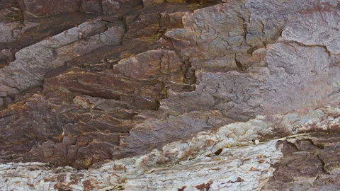 Raw beautiful brown rock texture 스톡 동영상 137054500