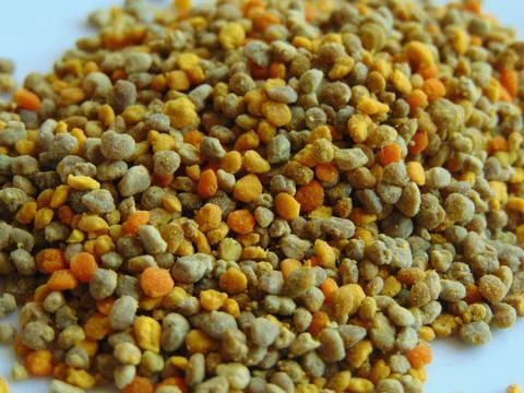 Raw bee pollen from Romania Stockfoto's