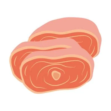 Raw Beef Illustration