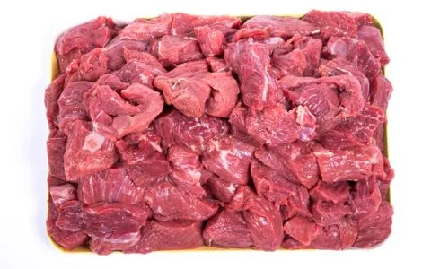 Raw beef meat closeup Stock Photos