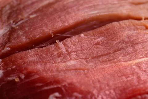 Raw beef meat, macro close up Stock Photos