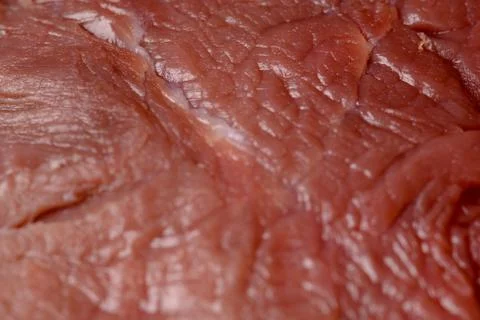 Raw beef meat, macro close up Stock Photos