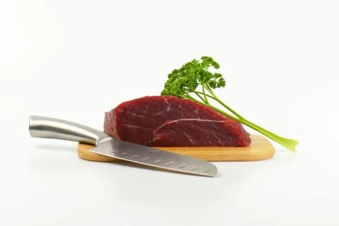 Raw beef meat Stock Photos