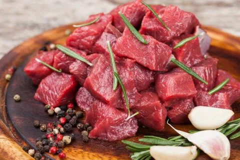 Raw beef meat Foto stock