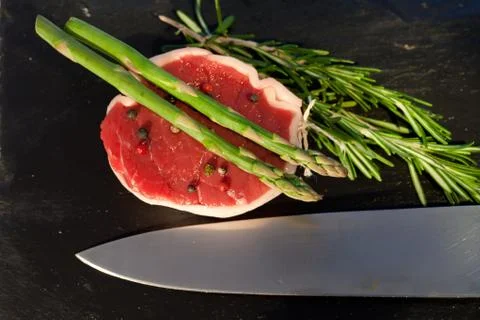 Raw beef Stock Photos