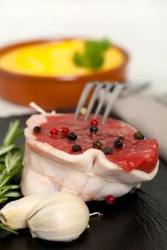 Raw beef Stock Photos