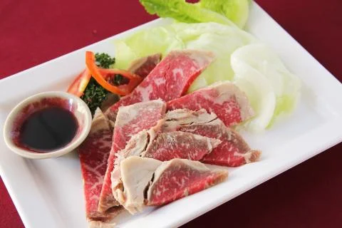 Raw beef Stock Photos