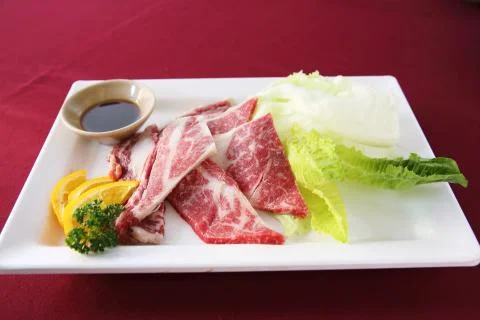 Raw beef Stock Photos