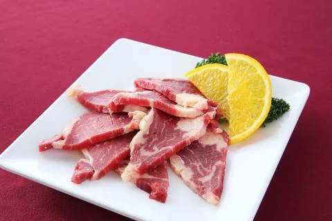 Raw beef Stock Photos