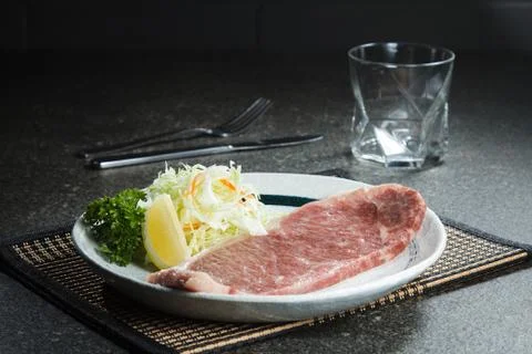 Raw beef Foto stock