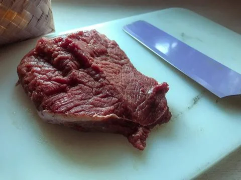Raw beef  Stock Photos