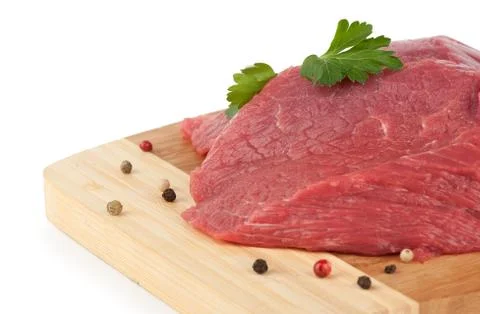 Raw beef steak Stock Photos