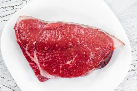 Raw beef steak Stock Photos