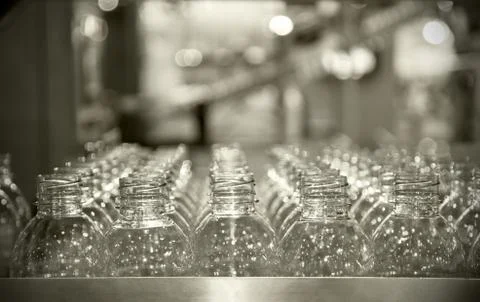 Raw of bottle Stock Photos