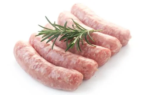 Raw Bratwurst Stock Photos
